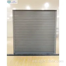 Puerta de obturador de aluminio de dos capas personalizada